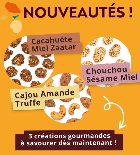 Nouveautés fruits secs Happy Hours