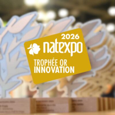 Logo Trophée Or Innovation Natexpo et trophées