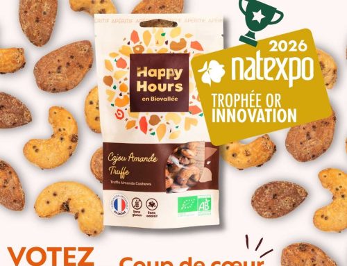 Le Trophée Or Innovation Natexpo 2026 pour la Cajou Amande Truffe !